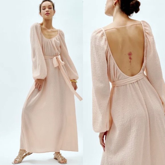 Reformation Dresses & Skirts - Reformation Milana Maxi Dress in Blush 10 NWT
